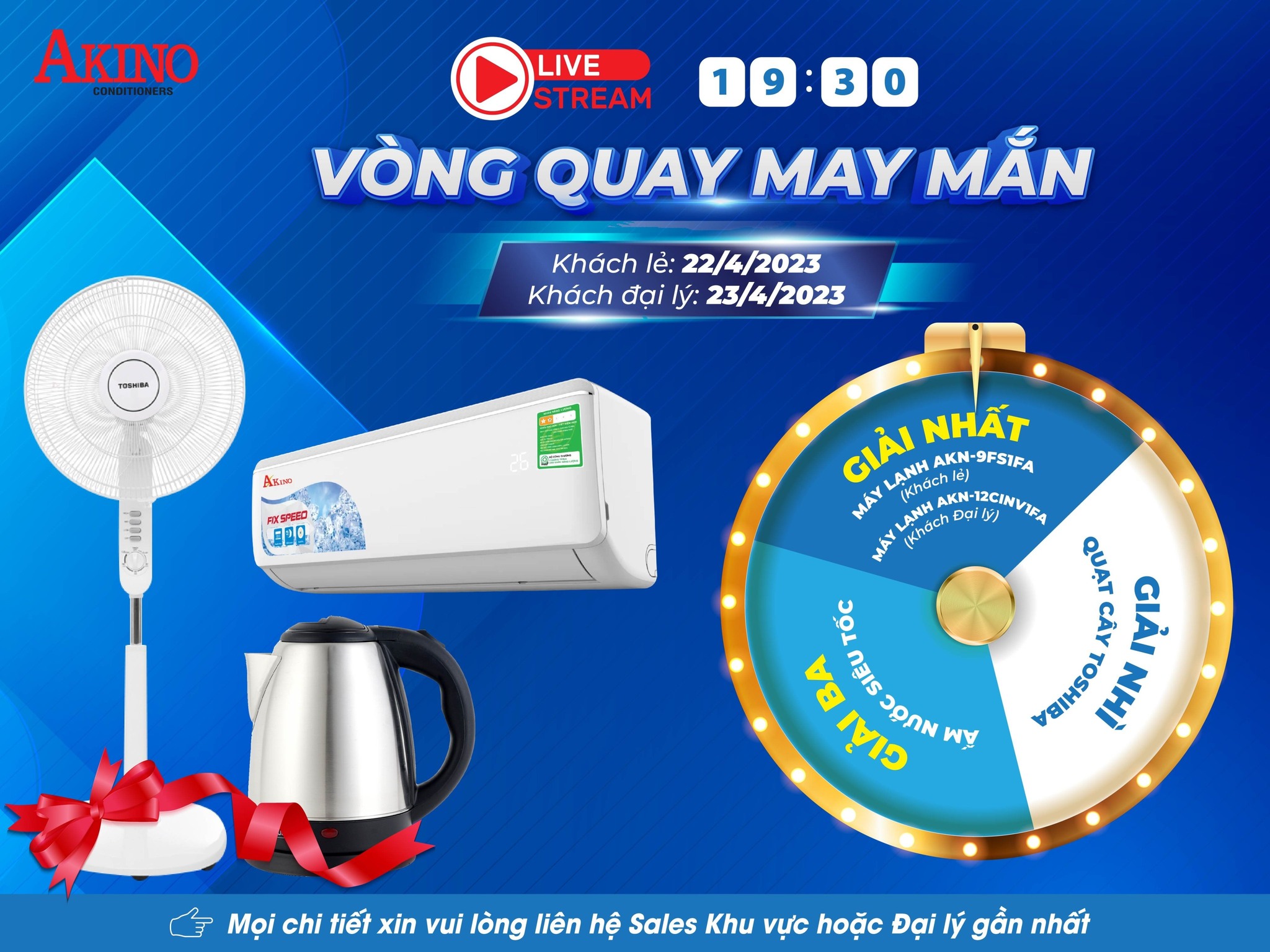 LIVESTREAM - Vòng Quay May Mắn