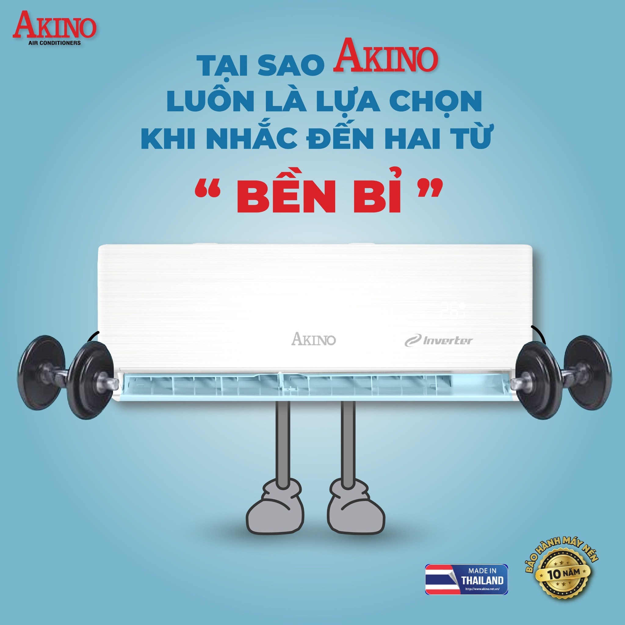  "Akino - Niềm Tin Vững Bền Cho Sự Đẳng Cấp!" 