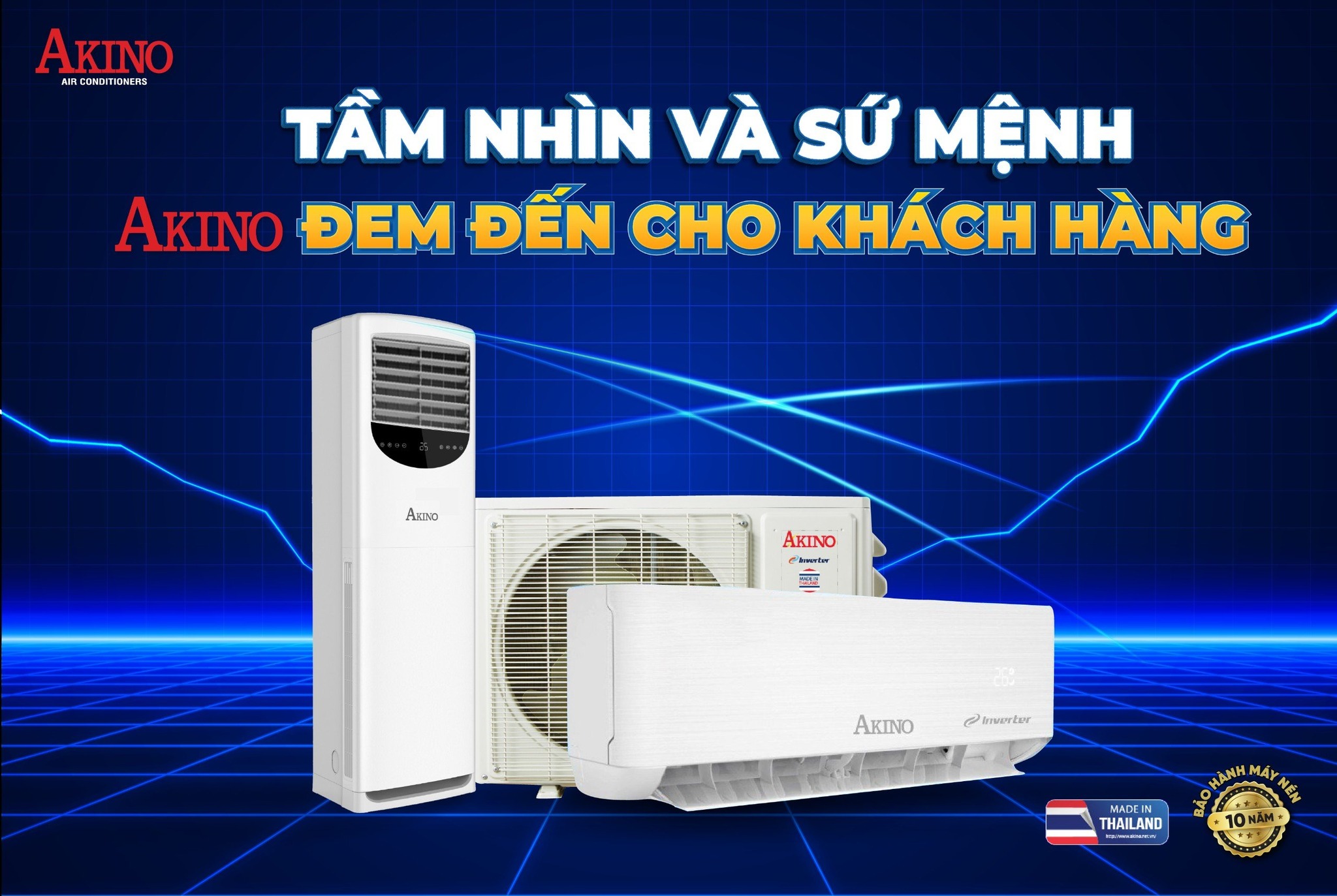 Tầm nhìn và sứ mệnh Akino đem đến cho khách hàng