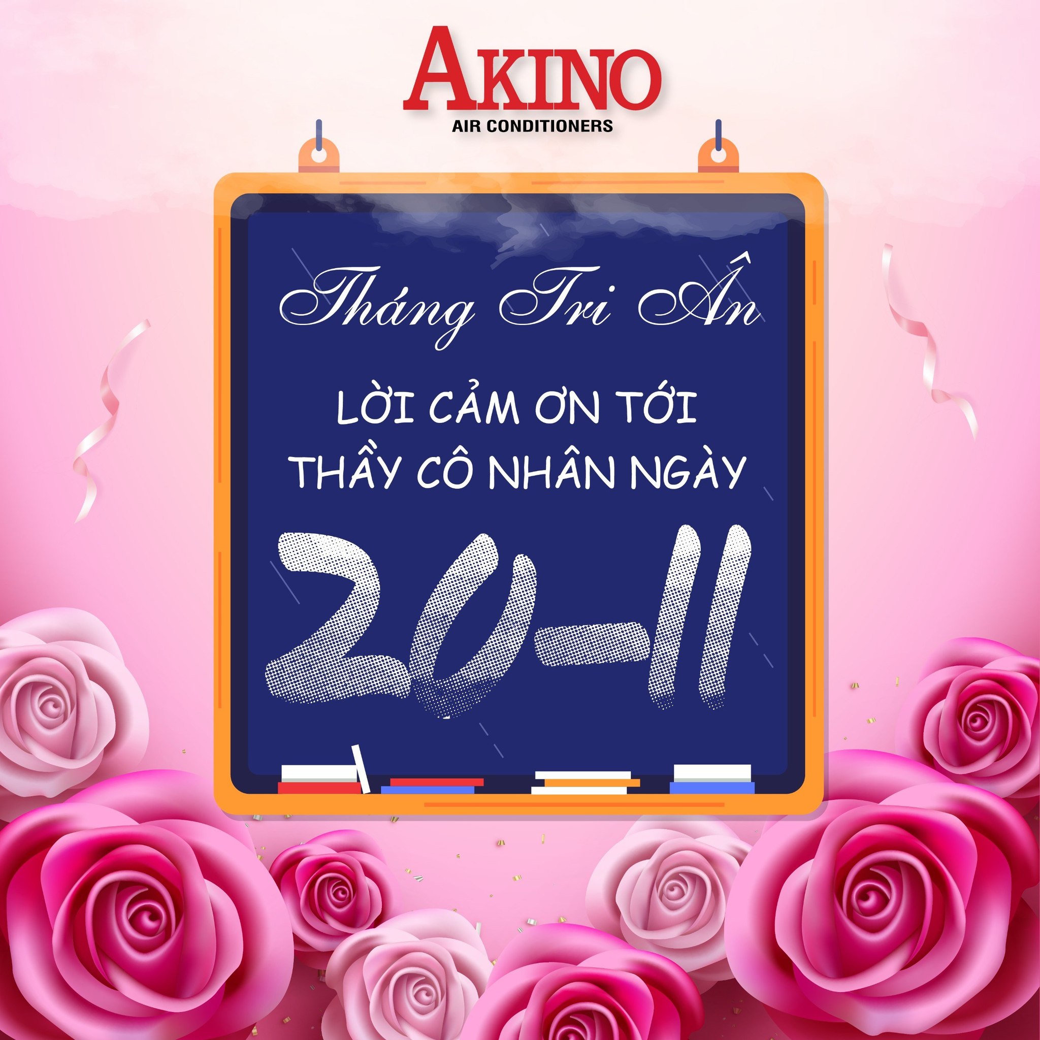 Chúc mừng ngày nhà giáo Việt Nam 20.11