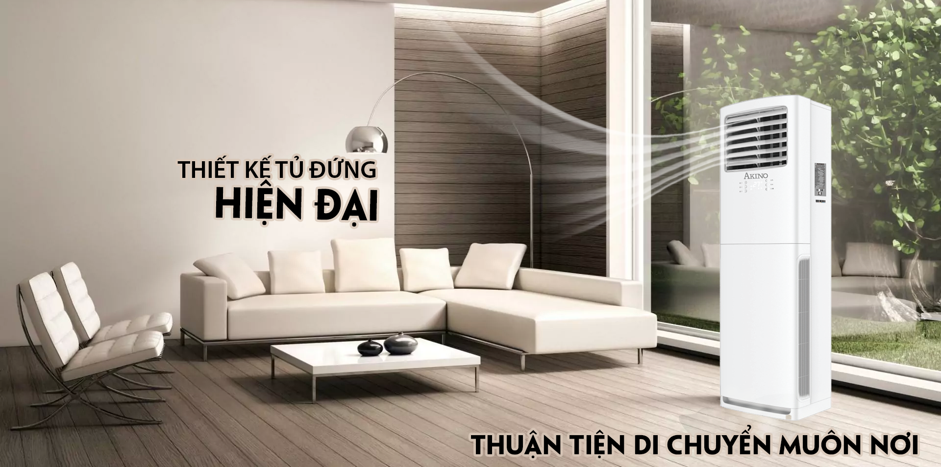 Tủ đứng AKINO 5.0HP MY-M1FLC48FS / MY-M1FLH48FS